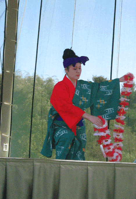 taken by Larry Fisher, Junko at the PLACE Multicultural Festival, Hamden, CT, October 2008