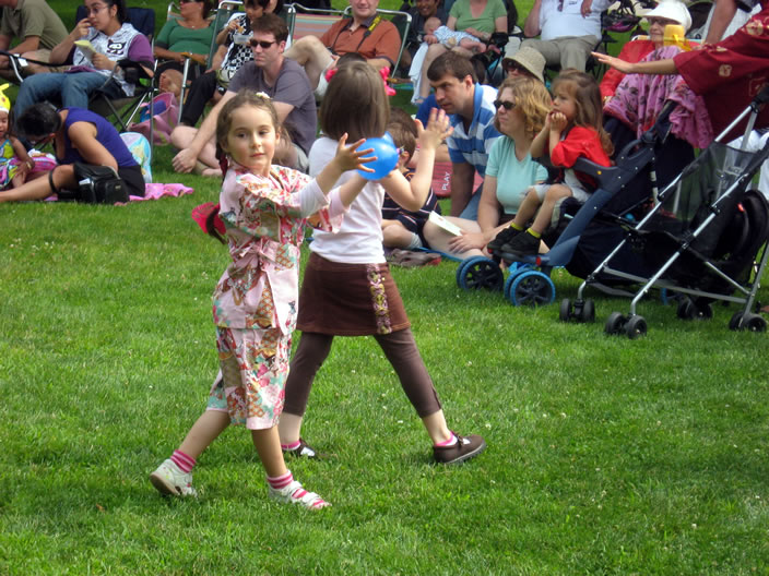 Everyone was catching the excitement of dance!